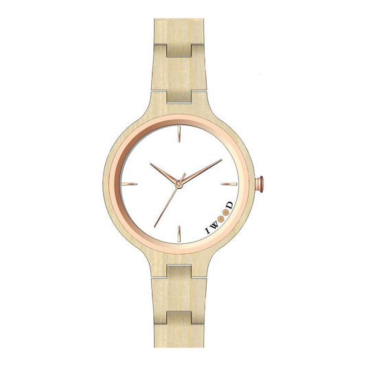 Iwood Real Wood Ladies Watch IW18442001