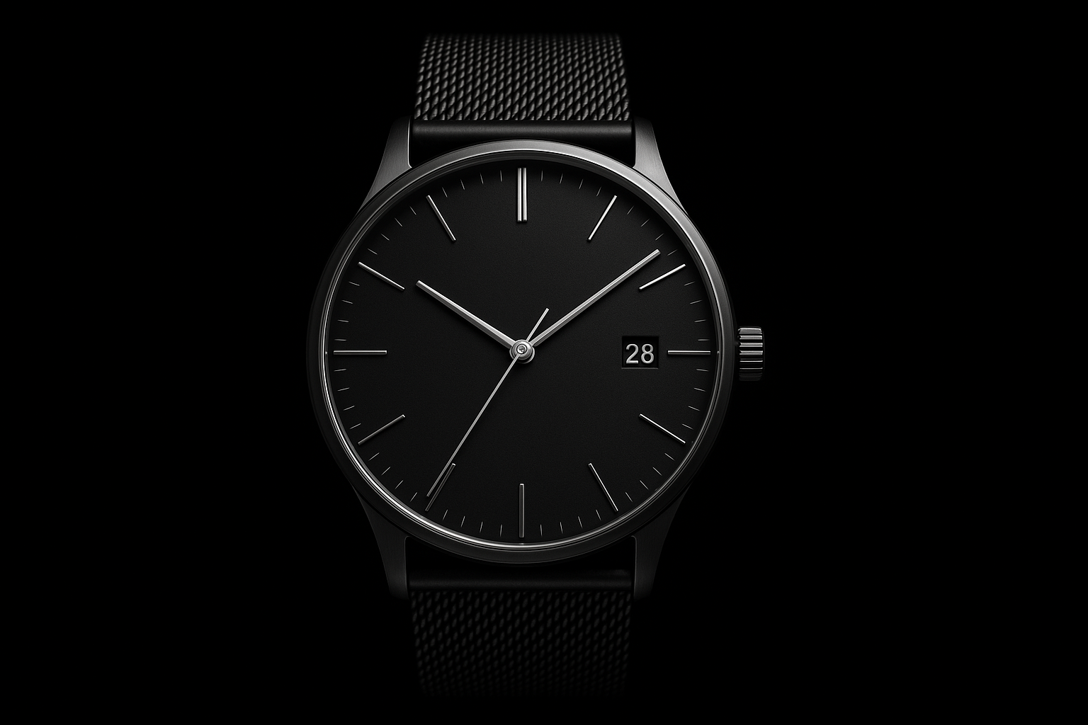 watch black background 